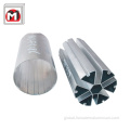 Other Aluminium Extrusion Products Cylindrical 7075 Aluminum Extrusion for Exhibition Stands Factory